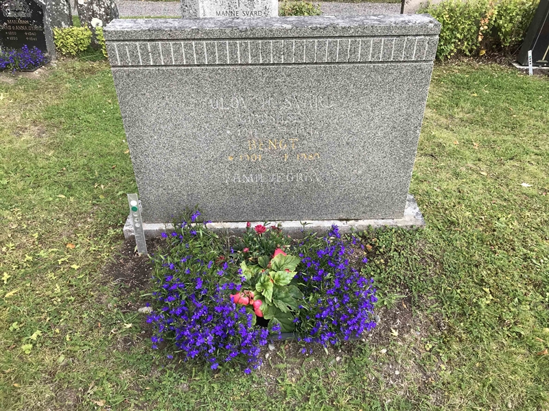 Grave number: UÖ KY   288, 289