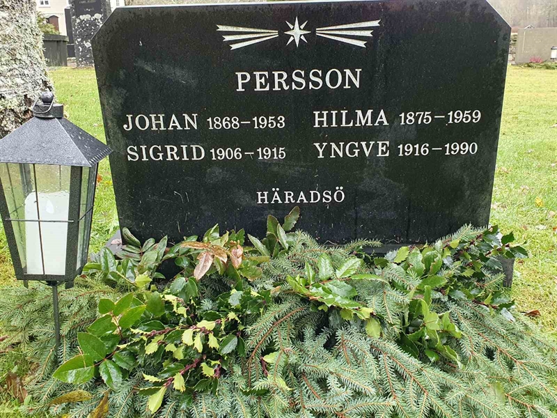 Grave number: Å G   132