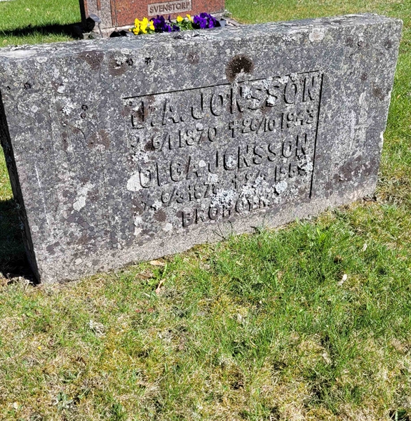 Grave number: JÄ 2   47