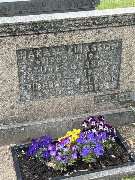 Grave number: SKF B   155, 156, 157