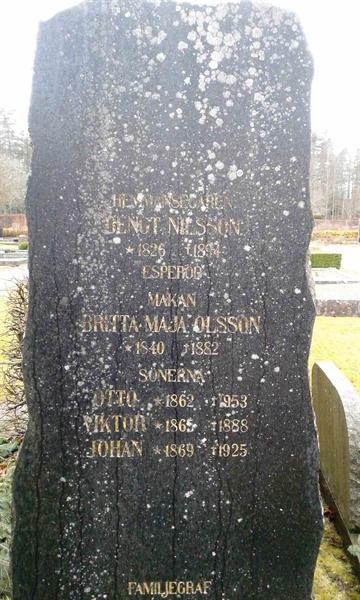 Grave number: HJ  1053, 1054, 1055, 1056, 1057, 1058, 1059, 1060