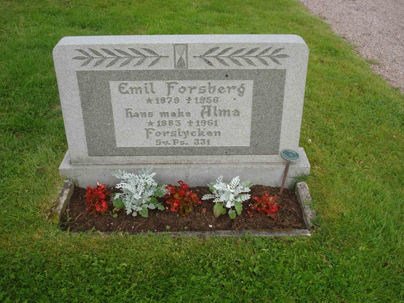 Grave number: BR B   451, 452