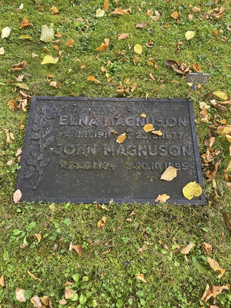 Hautatunnus: 1 H   190