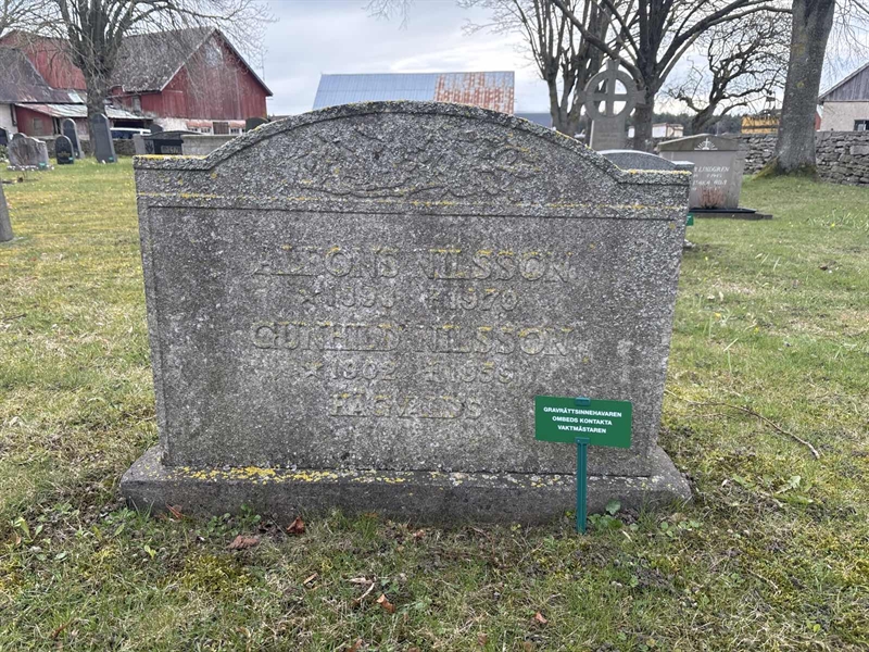 Grave number: GE 127