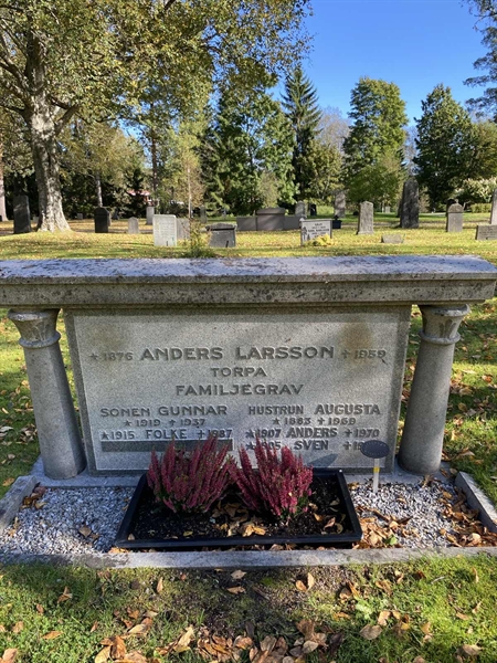 Grave number: 6 01 22, 23, 24, 25