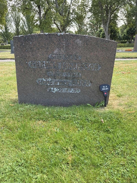 Grave number: 33 6   200-201