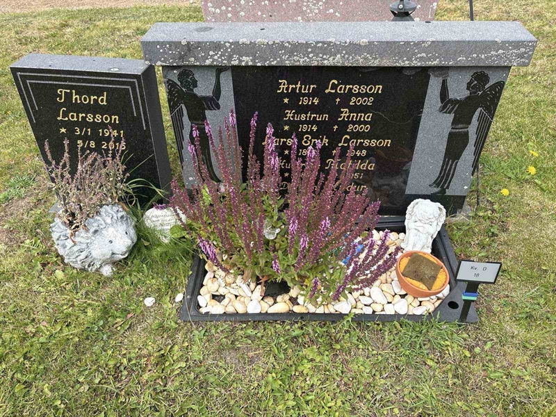 Grave number: 003 D    18