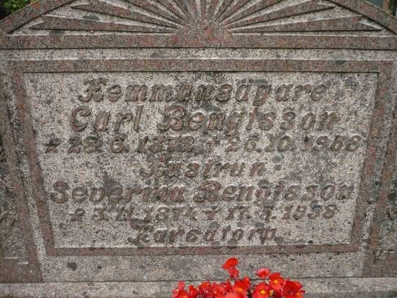 Grave number: SKF E   110, 111