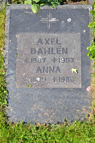 Grave number: 1 B    55