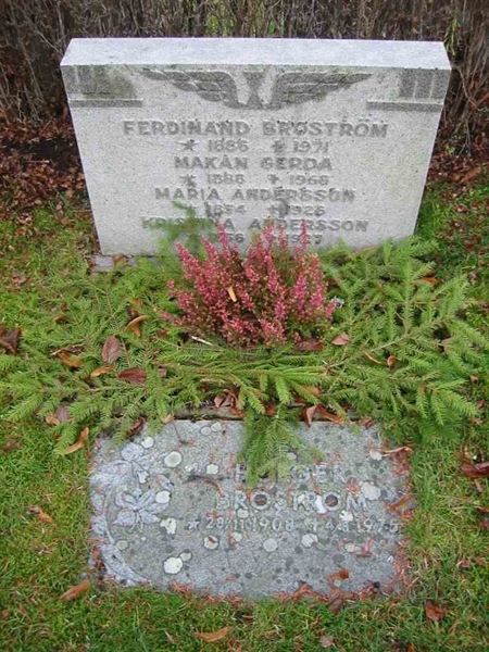 Grave number: KV F   46a-c