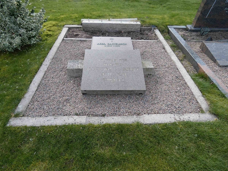 Grave number: BR G    54