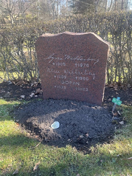 Grave number: 1 3 F1 15