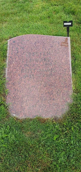 Grave number: 1 C    86