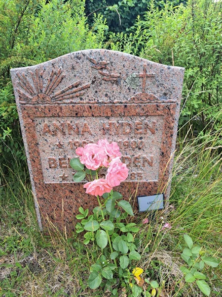 Grave number: KG NK  4803