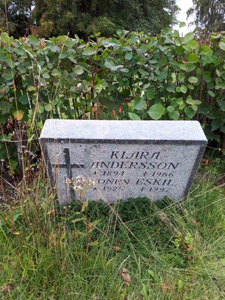 Gravnummer: NK F B    19