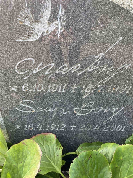 Grave number: EK J 1    75