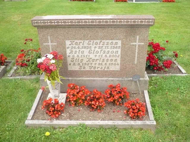 Grave number: SKF E   196, 197, 198