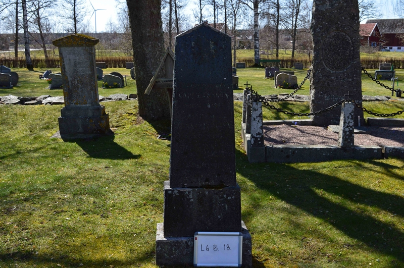 Grave number: LG B    18
