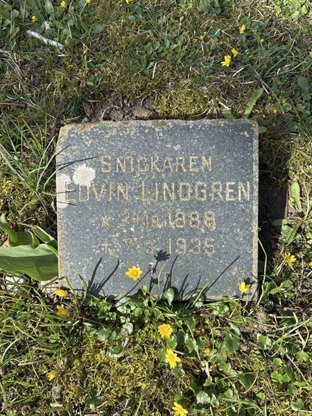 Gravnummer: LI   116