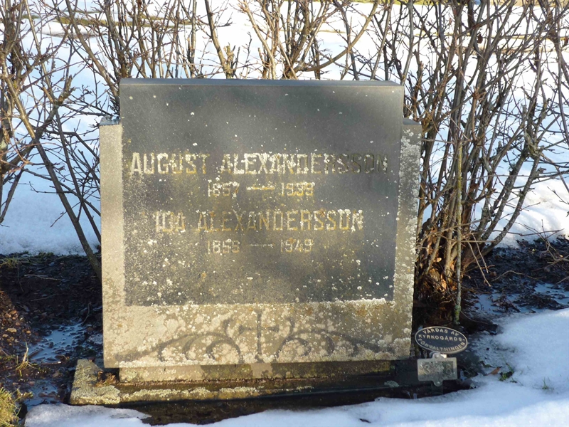Grave number: B VÄ  348, 349