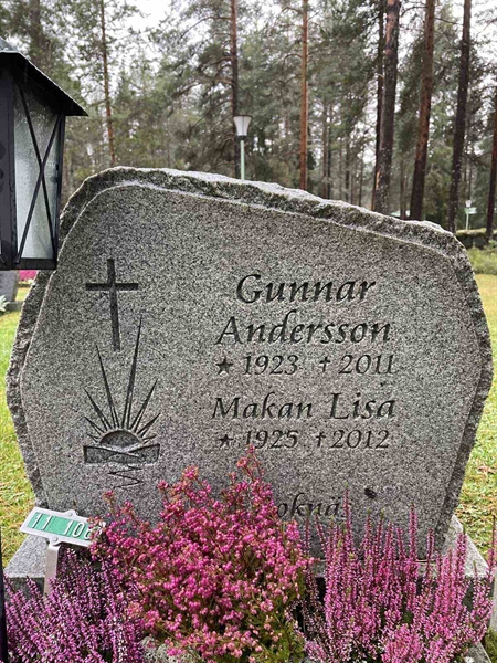 Grave number: 3 11   106