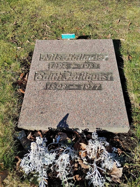 Grave number: NÅ U01     1