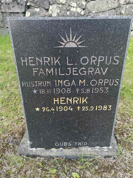 Gravnummer: PK    12