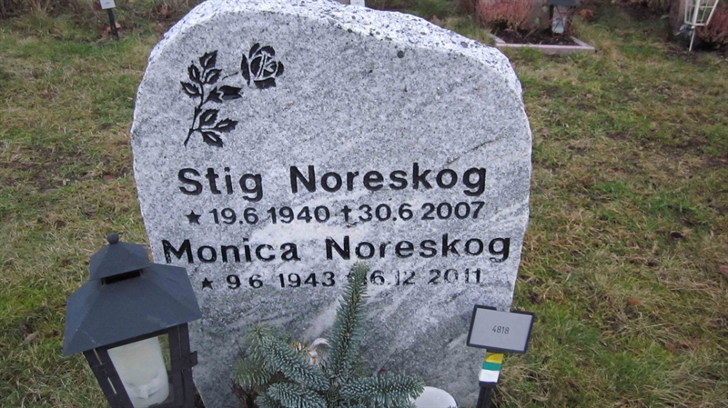 Grave number: KG NK  4818