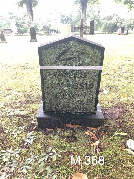 Grave number: AK M   368