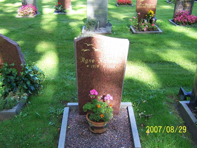Grave number: 1 3 U2     8