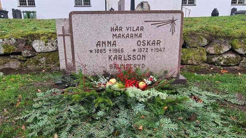 Grave number: M G 10    95-96