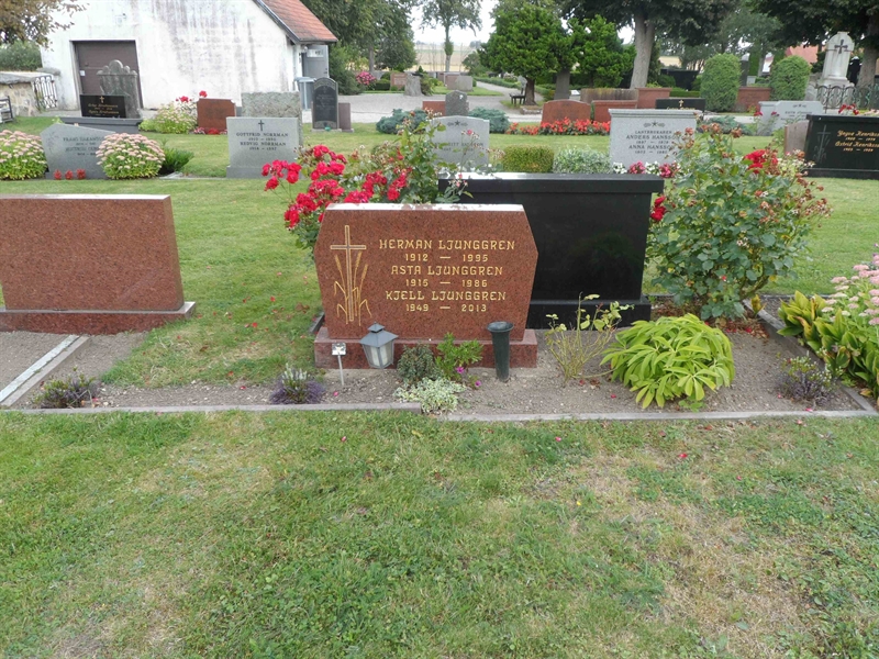 Grave number: SK D   125, 126, 127