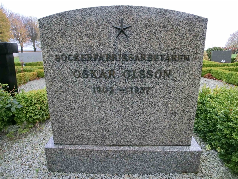 Grave number: LI NORR    186