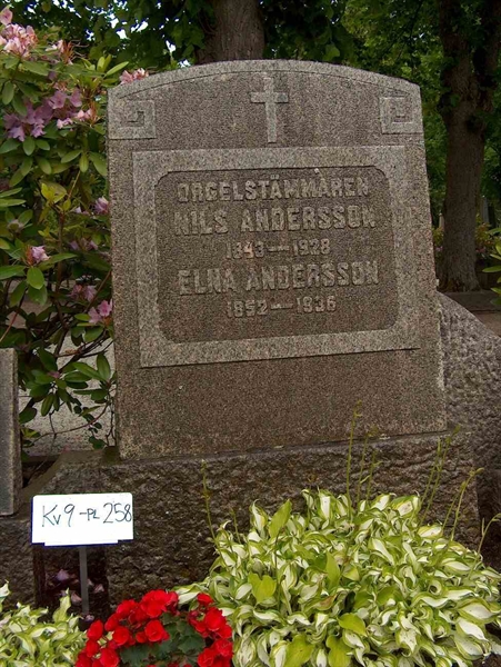 Grave number: HÖB 9   258