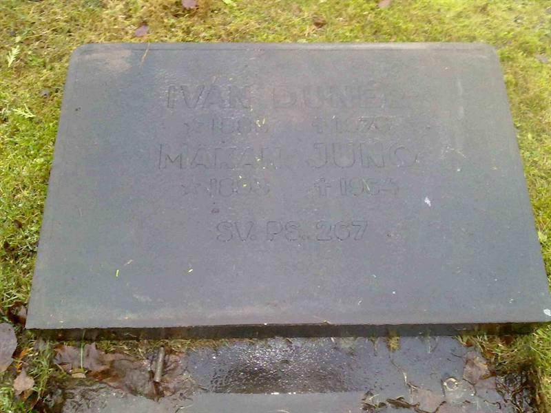 Grave number: KA 05    46