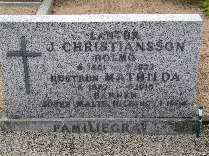 Grave number: OS K    20, 21