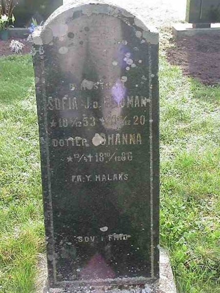 Grave number: 1 GC 11    114