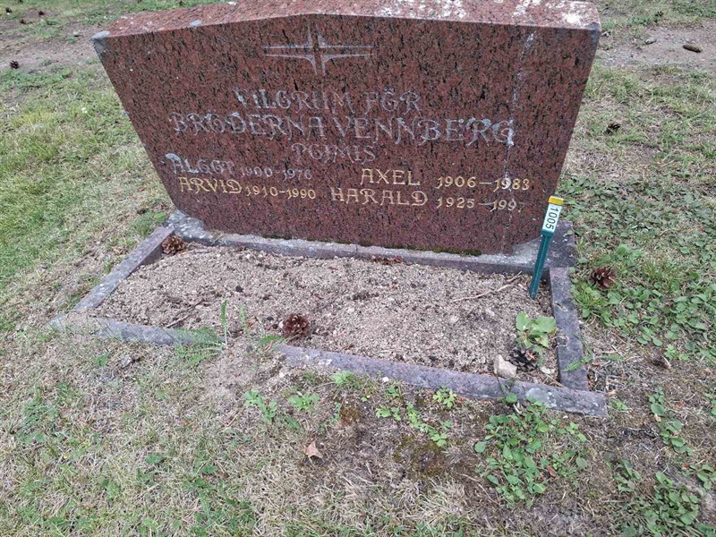 Grave number: 001 2  1005