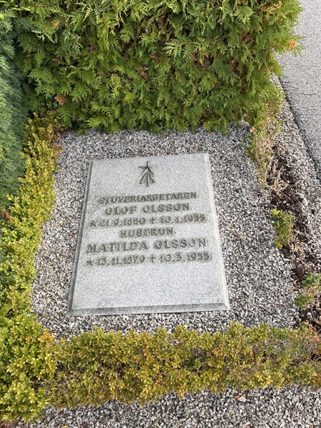 Grave number: NK Urn p     7