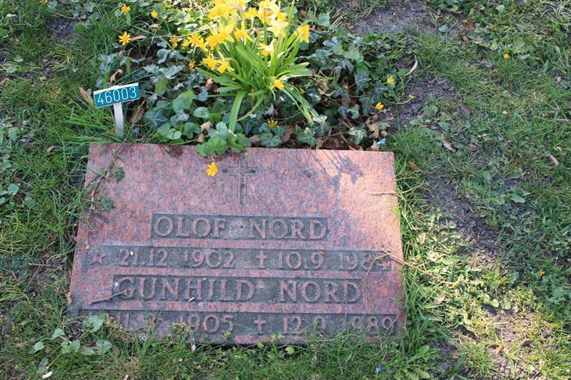 Grave number: Ö 46     3