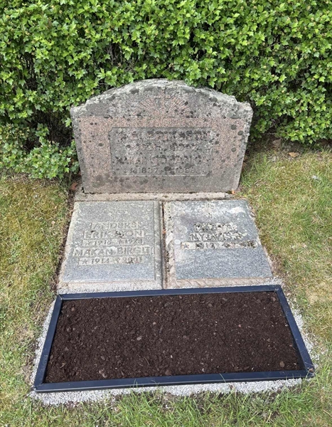Grave number: 1 NI     6