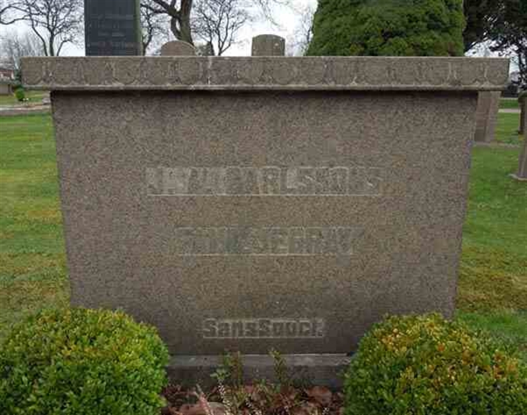 Grave number: SN G     5