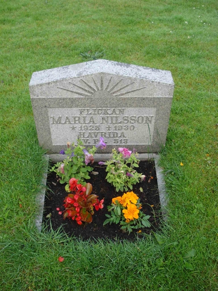 Grave number: BR B   123