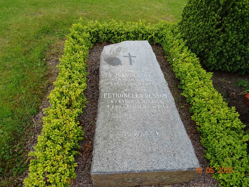 Grave number: NK 2 FJ     8, 9