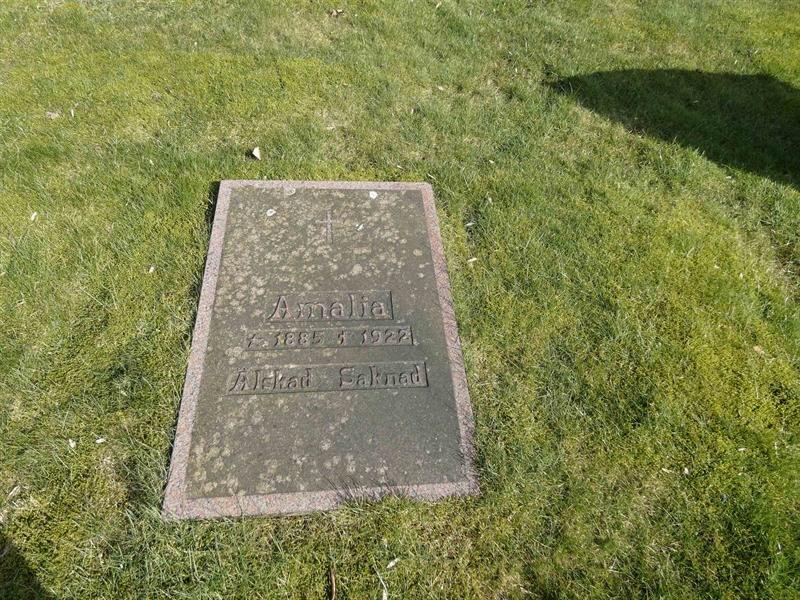Grave number: BR G   376