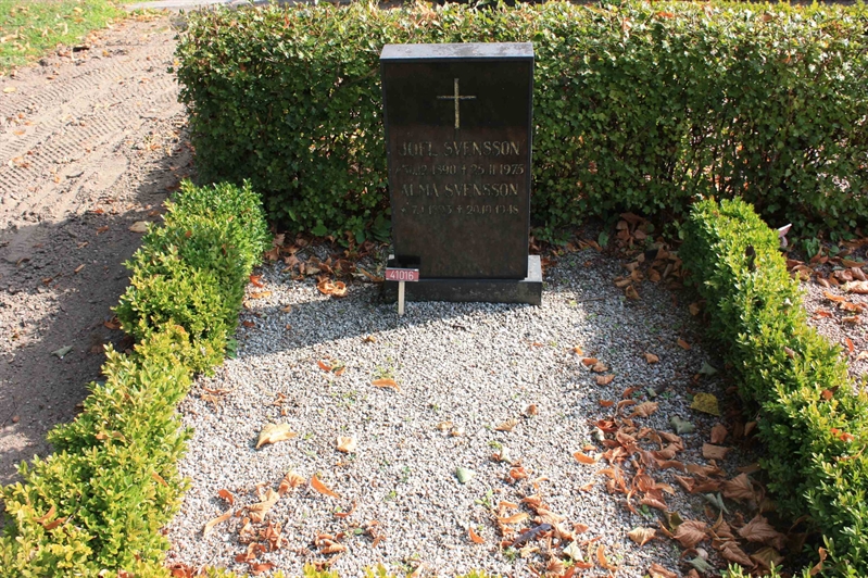 Grave number: Ö U01     9