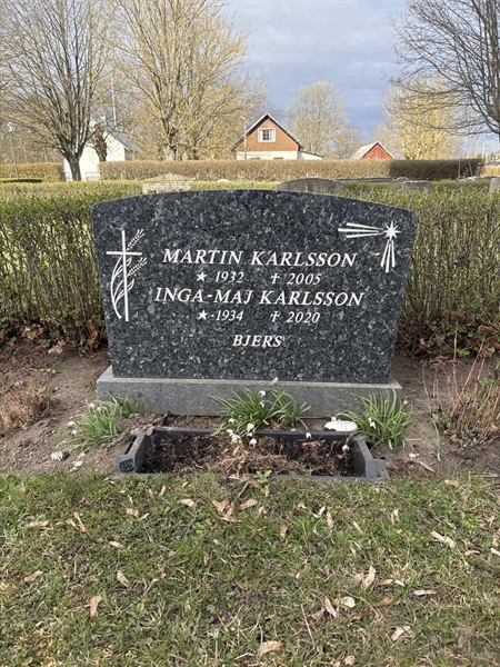 Grave number: LO 133, 134
