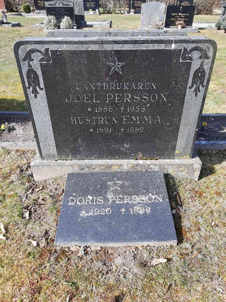 Grave number: ON E    59-60