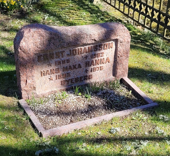 Grave number: JÄ 3   58