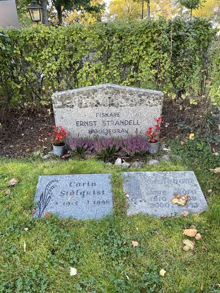 Grave number: 1 G     5